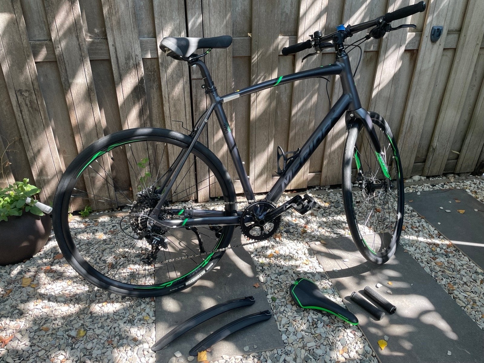 Merida Speeder 300 - Maat L - Aluminium/Carbon - Sram 1x11, 28 inch, Gebruikt, 10 tot 15 versnellingen, 57 tot 61 cm