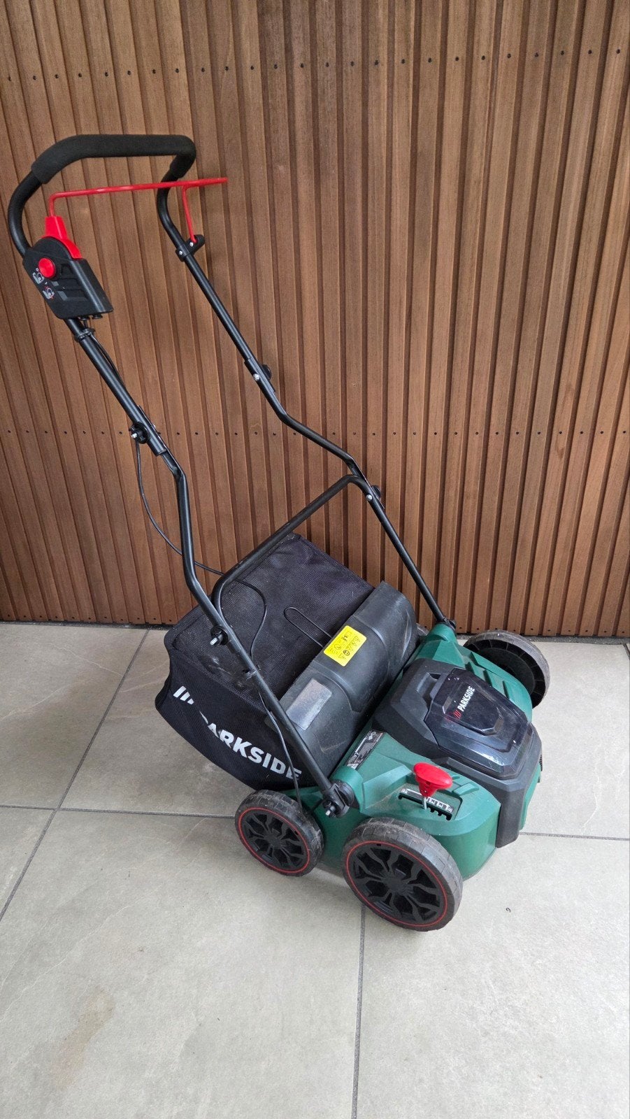 Parkside Verticuteermachine en Beluchter (zonder accu), Ophalen of Verzenden, Zo goed als nieuw, Accu, Parkside