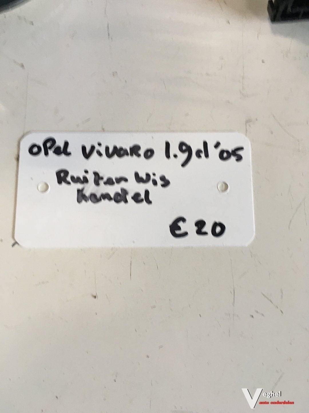 Opel Vivaro Renault Trafic 1.9 D 2005 Ruitenwisserschakelaar, Gebruikt, -, -, Ophalen of Verzenden