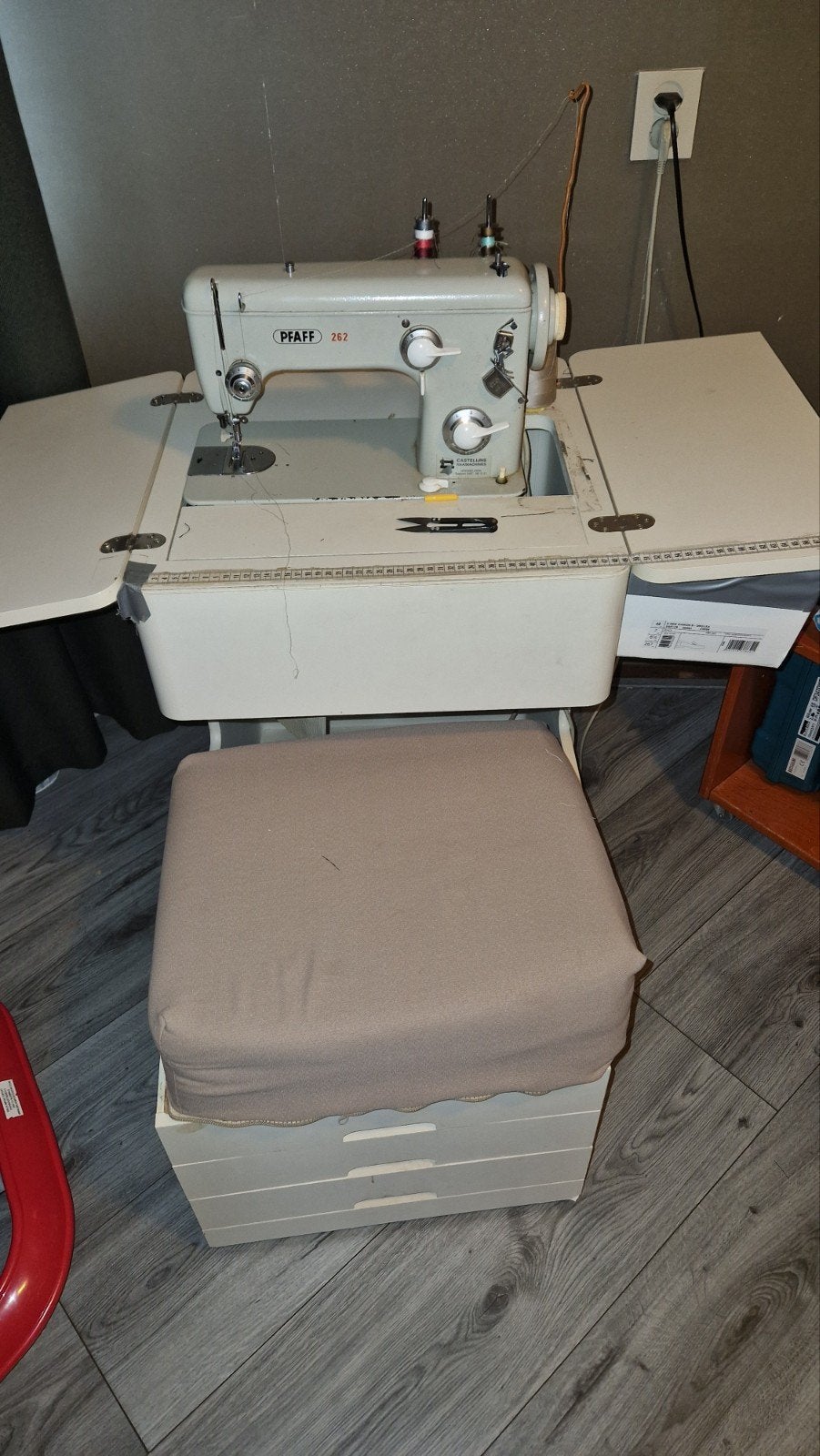Pfaff 260, Ophalen, Naaimachine, Pfaff