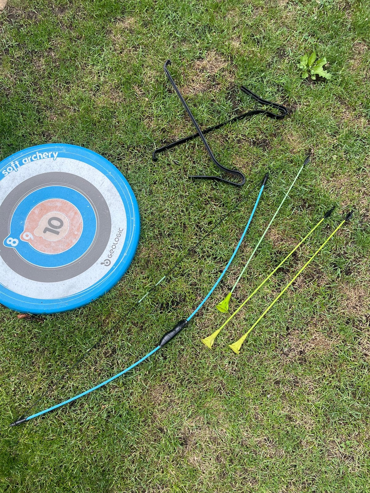 Decathlon Soft Archery Set: Boog, Pijlen & Scorebord, Ophalen, Gebruikt