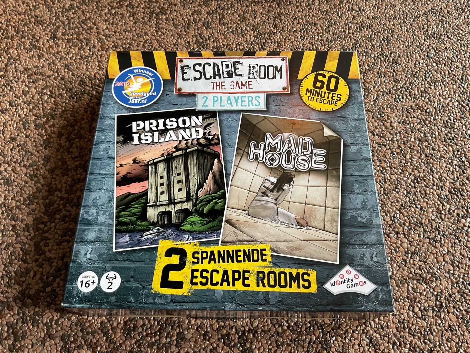 Escape Room The Game – Prison Island & Mad House, Een of twee spelers, Ophalen of Verzenden, Zo goed als nieuw