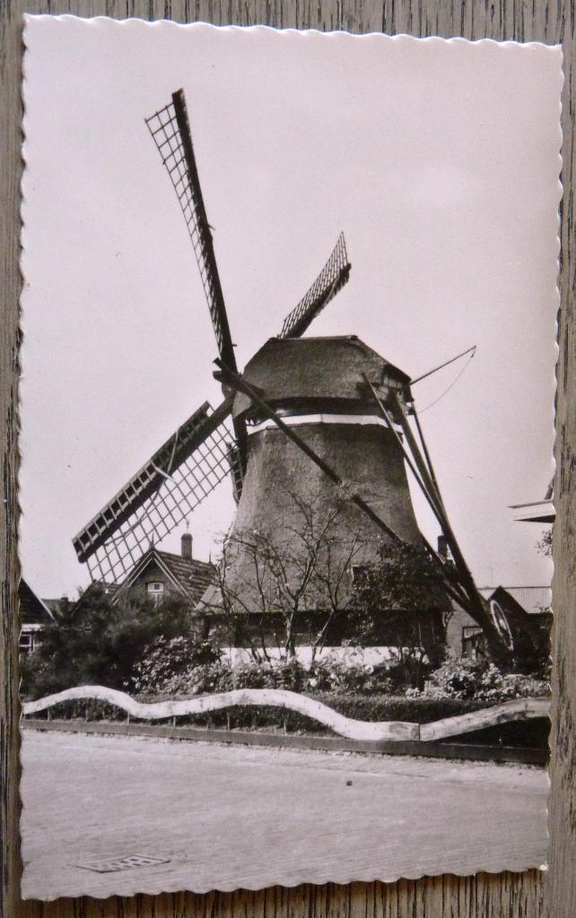Den Oever, Wieringen, Molen, Verzenden, 1940 tot 1960, Ongelopen, Noord-Holland