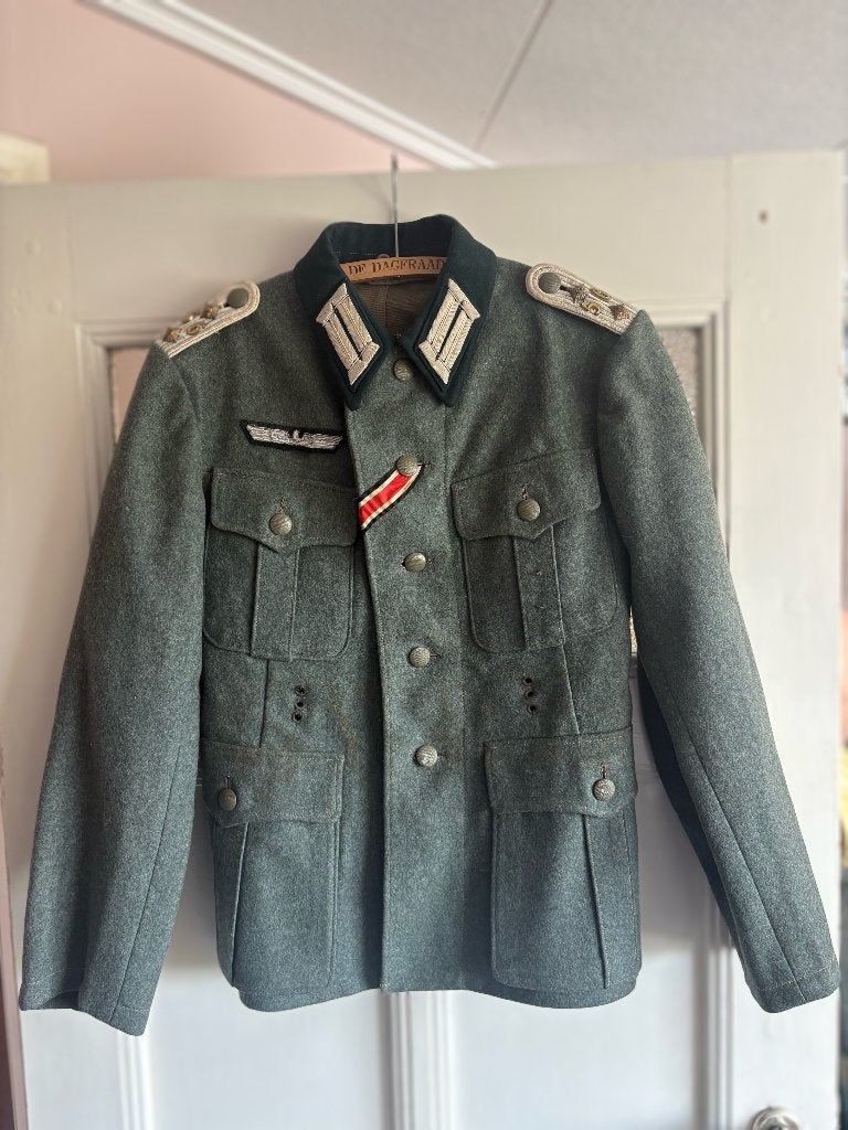 M36 feldbluse officier infanterie Wehrmacht, Verzamelen, Ophalen of Verzenden, Landmacht, Duitsland, Kleding of Schoenen