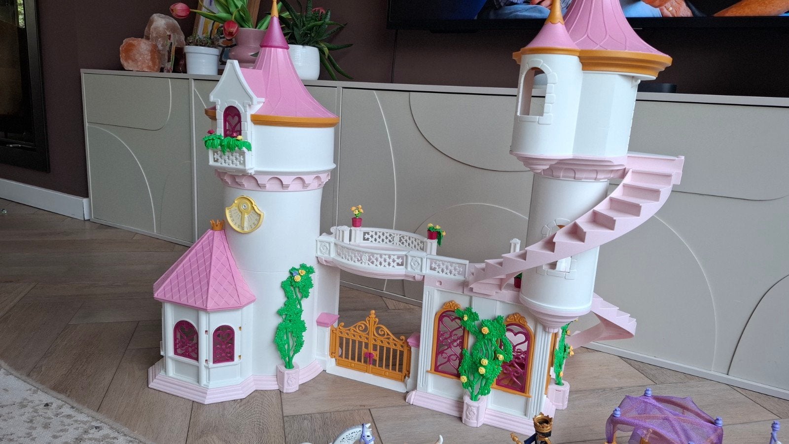 Prinsessen kasteel + koets + kamer Playmobil 
Princessenkame, Kinderen en Baby's, Speelgoed | Playmobil, Ophalen, Zo goed als nieuw