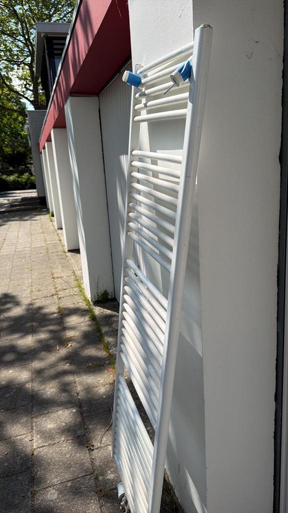 Witte Handdoekradiator - Gebruikt, Ophalen, Gebruikt, Radiator, 60 tot 150 cm