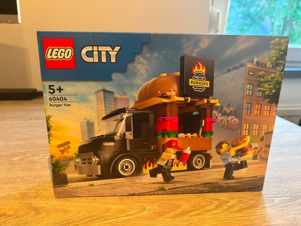 Hamburgertruck (60404) &  Donuttruck (60452), City, Compleet, Lego, Nieuw