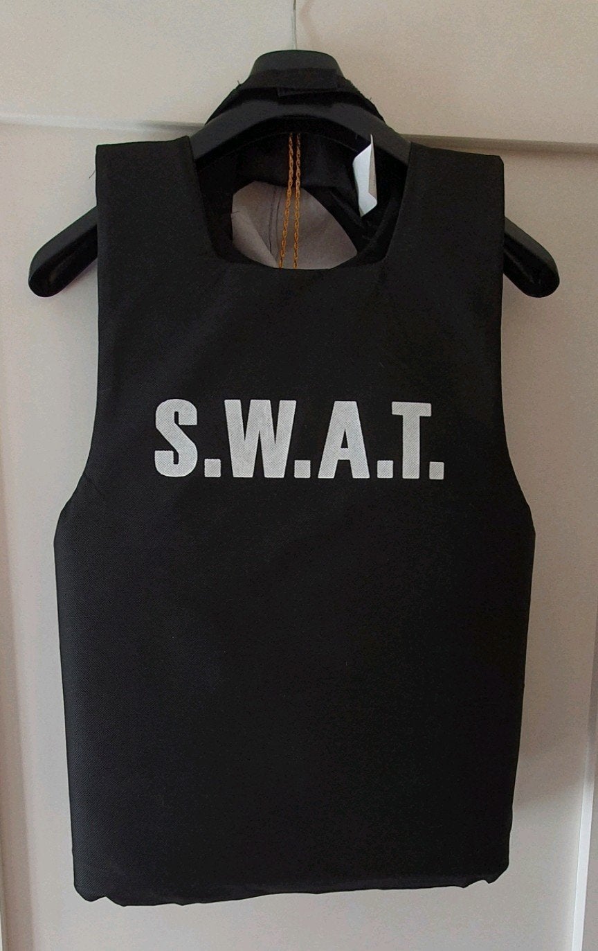 SWAT Pak voor carnaval, Ophalen of Verzenden, Zo goed als nieuw, 170 of groter, Jongen of Meisje
