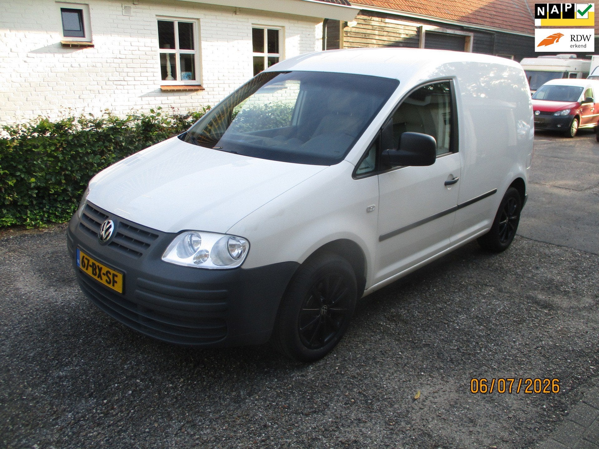 Volkswagen Caddy 2.0 SDI, APK 06-07-2027, (NIEUWE KOPPELING), Voorwielaandrijving, Stof, Gebruikt, 680 kg