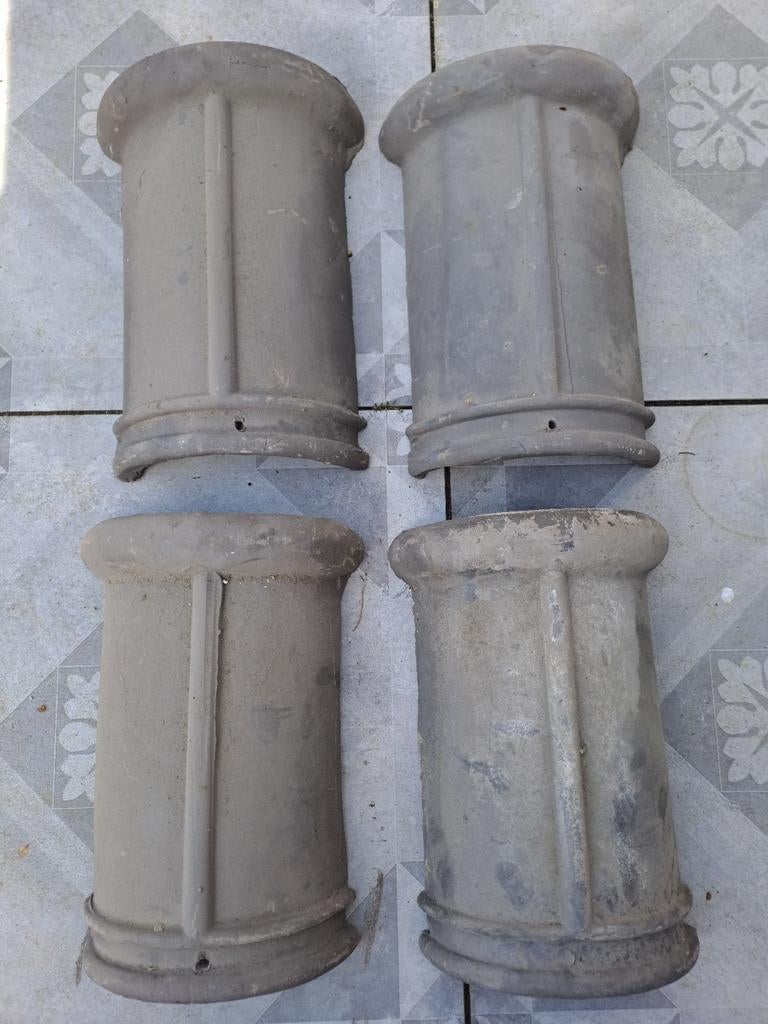 Nokpannen beton 4st, Doe-het-zelf en Verbouw, Buizen en Afvoer, Ophalen, Nieuw, Minder dan 2 meter, 80 mm of meer