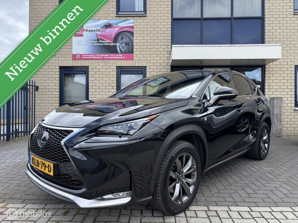 Lexus NX 300h AWD F Sport Line, Auto's, Lexus, Automaat, Gebruikt, Leder, Bedrijf