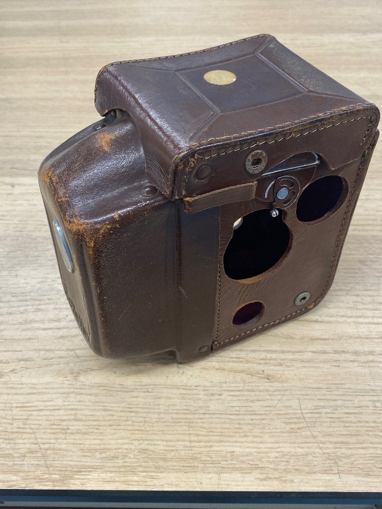 Rolleiflex Tele lederen paraat tas, Overige merken, Gebruikt, Overige typen, Gevoerd