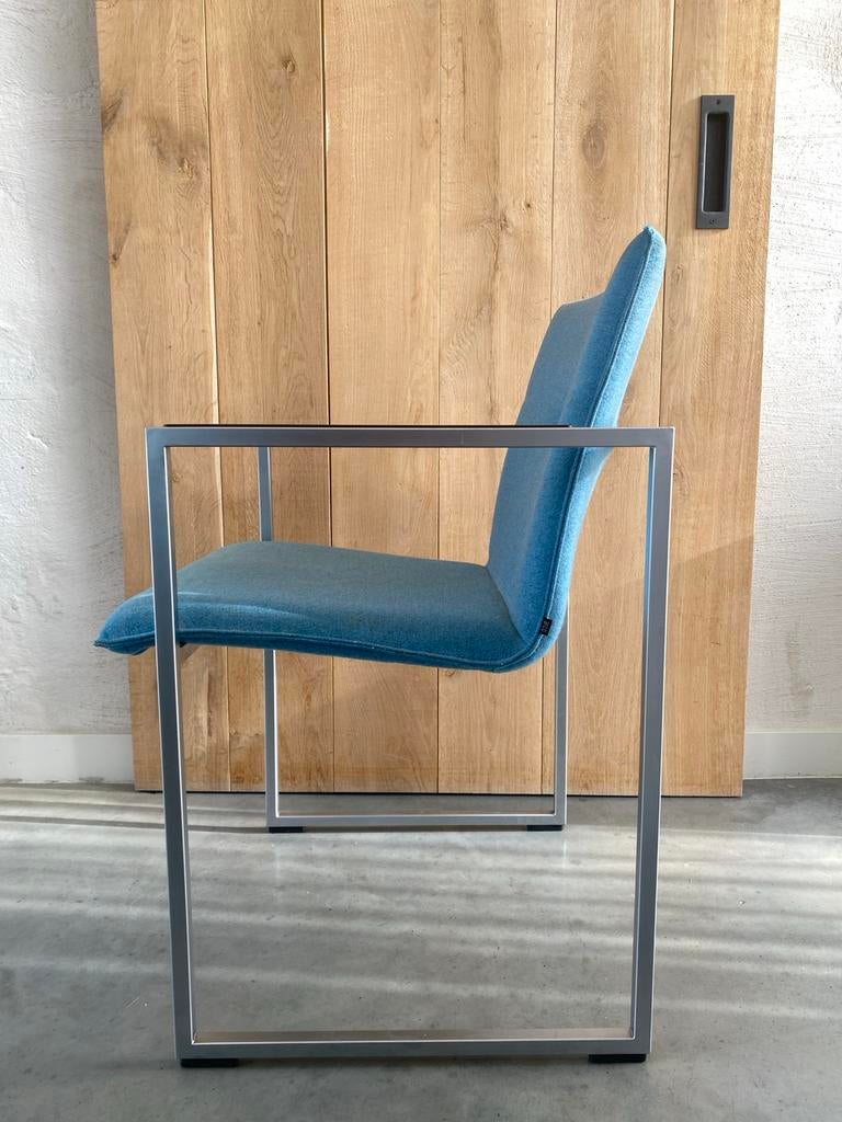 Arco frame XL design stoelen 4 stuks, Huis en Inrichting, Stoelen, Ophalen, Gebruikt, Blauw, Design, dutch design, Arco