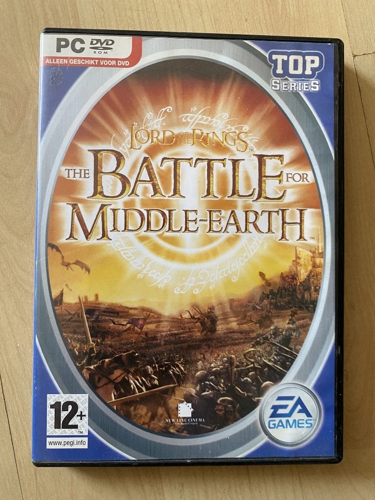 Lord of the Rings: Battle For Middle Earth 1 (PC), Gebruikt, 1 speler, Ophalen of Verzenden, Strategie en Constructie