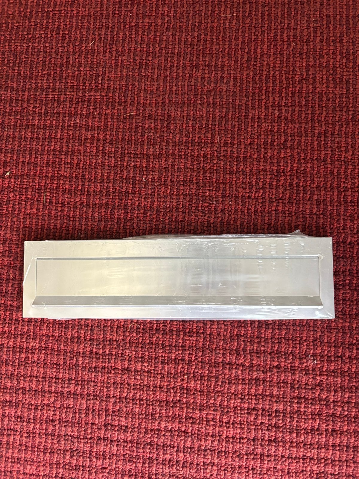 Nieuwe aluminium brievenbusklep - 30 cm, Brievenbusklep, Ophalen of Verzenden, Inbouw, Nieuw