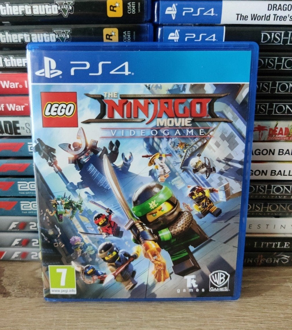 Lego the Ninjago movie videogame playstation 4, ., Ophalen of Verzenden, Zo goed als nieuw, ..