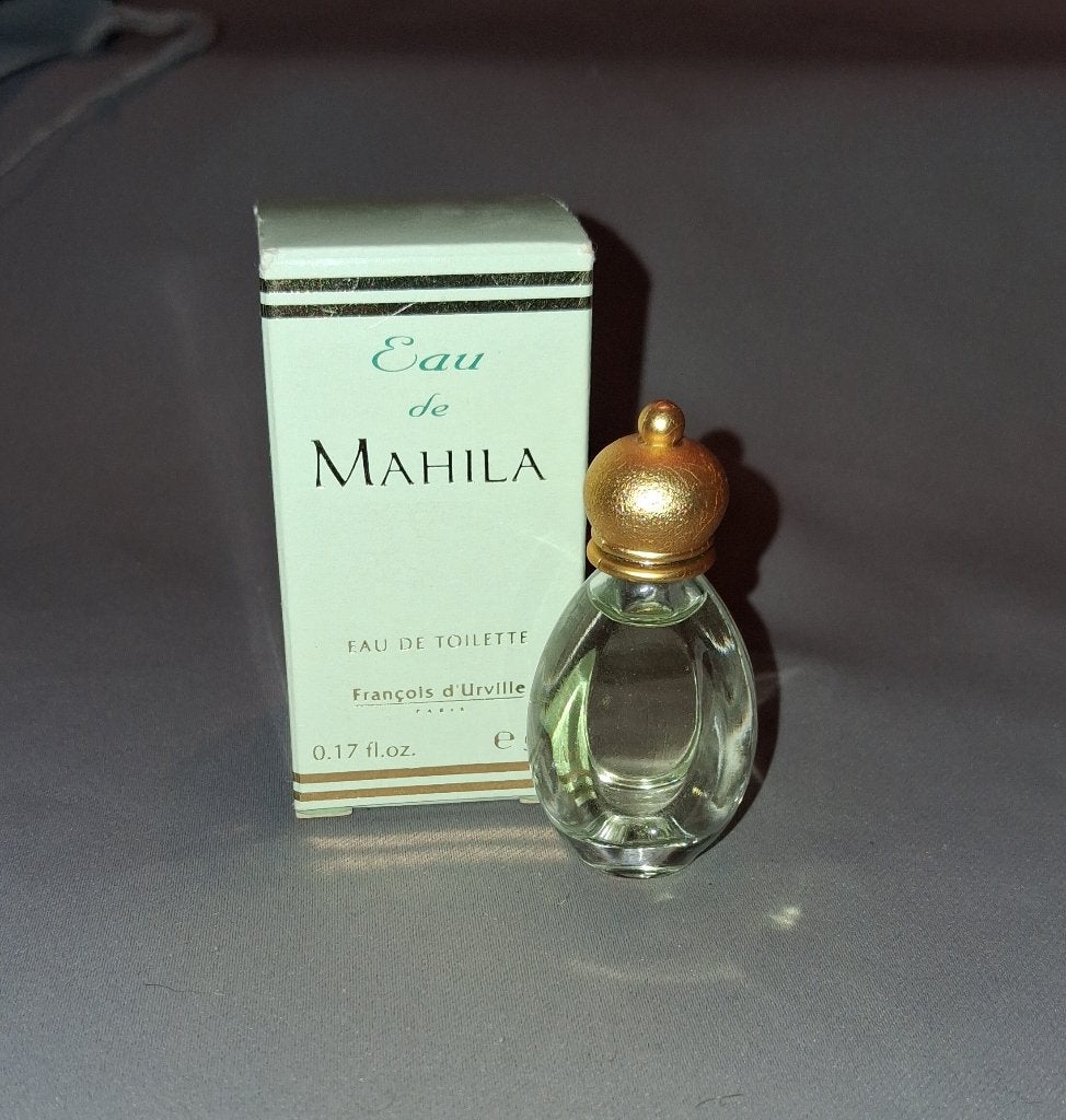 Parfum miniatuur -  Mahilia + doosje, Ophalen of Verzenden, Zo goed als nieuw, Miniatuur, Gevuld