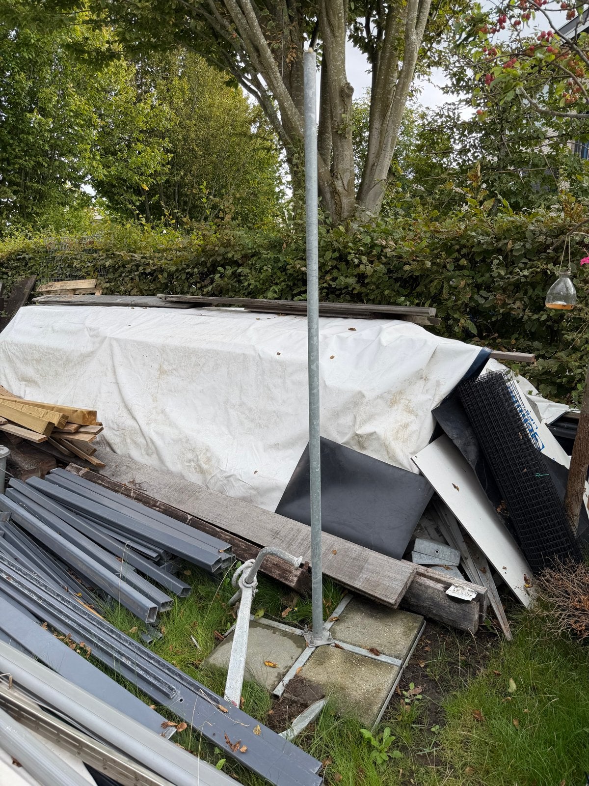 Satelliet/Weerstation Standaard - 2 Meter Hoog, Telecommunicatie, Ophalen, Gebruikt, Mast