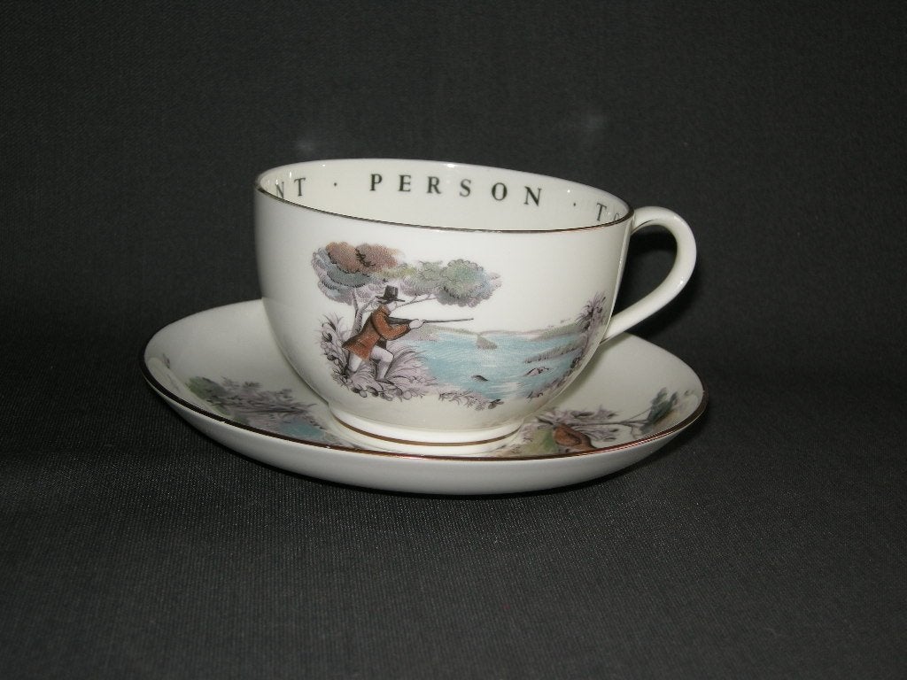 Royal Worcester VIP Shooting, grote kop & schotel, Royal Worcester, Gebruikt, Overige merken, N.v.t.