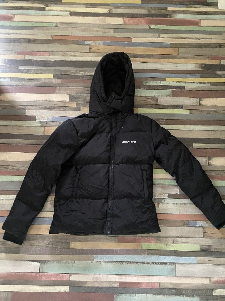 Equalité Essential Puffer Jacket maat L, Maat 52/54 (L), Zwart, Ophalen of Verzenden, Gedragen
