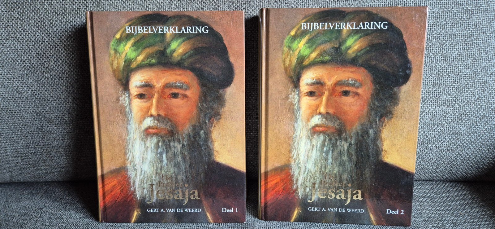 Bijbelverklaring Jesaja Deel 1 & 2 - G.A. van de Weerd, Ophalen of Verzenden, Zo goed als nieuw, Gert A. van de Weerd, Christendom | Protestants
