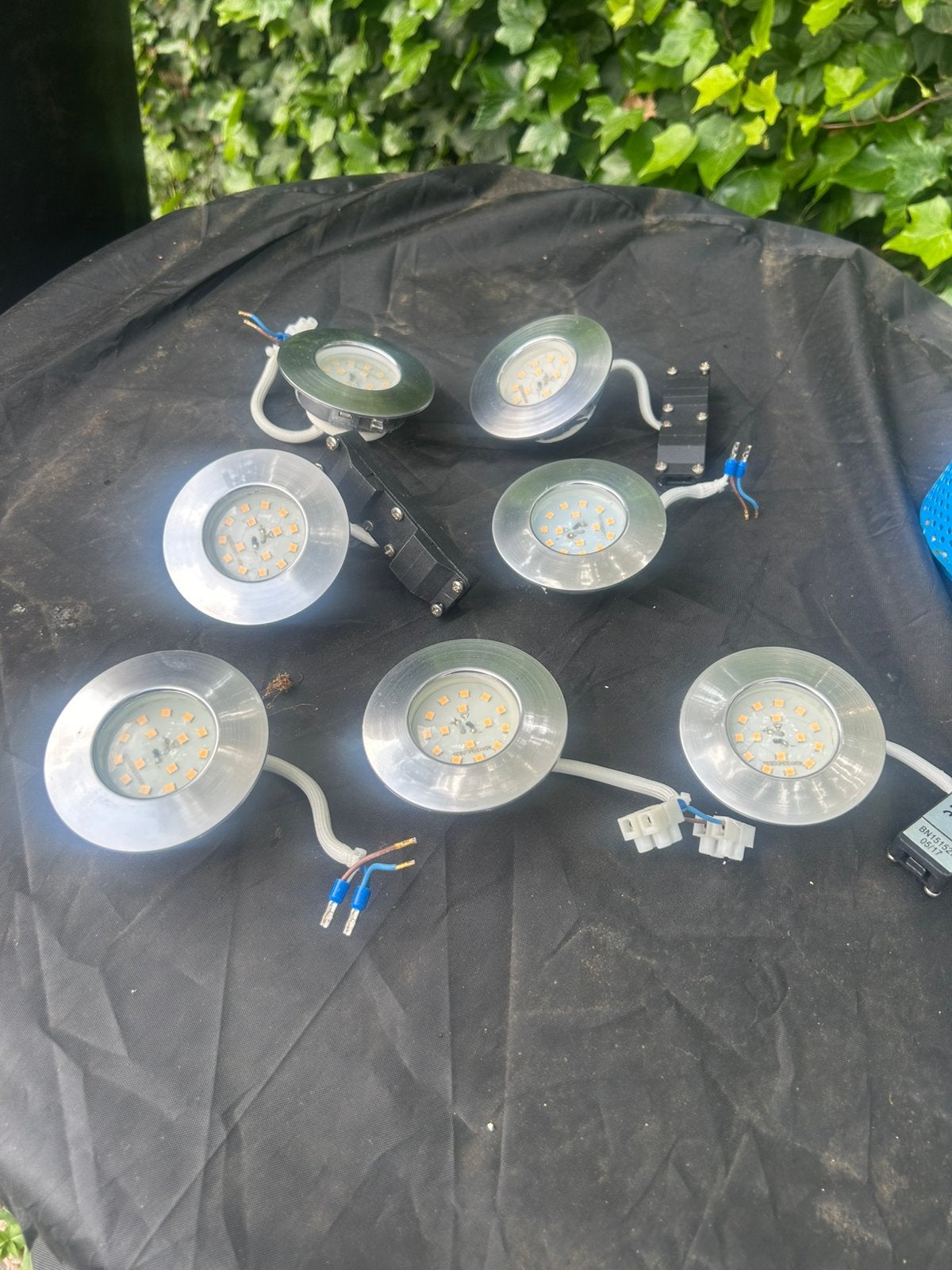 Set van 7 Briloner LED inbouwspots van 5.5W per stuk., Huis en Inrichting, Ophalen, Zo goed als nieuw