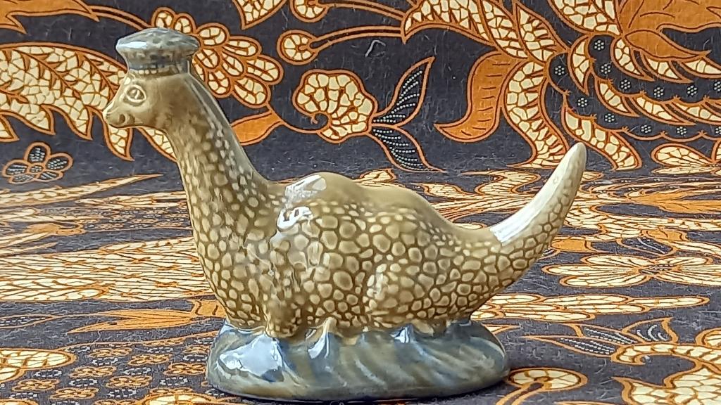 Nessie mooie oude volle Beswick whisky decanter 12,5 cm., Ophalen of Verzenden