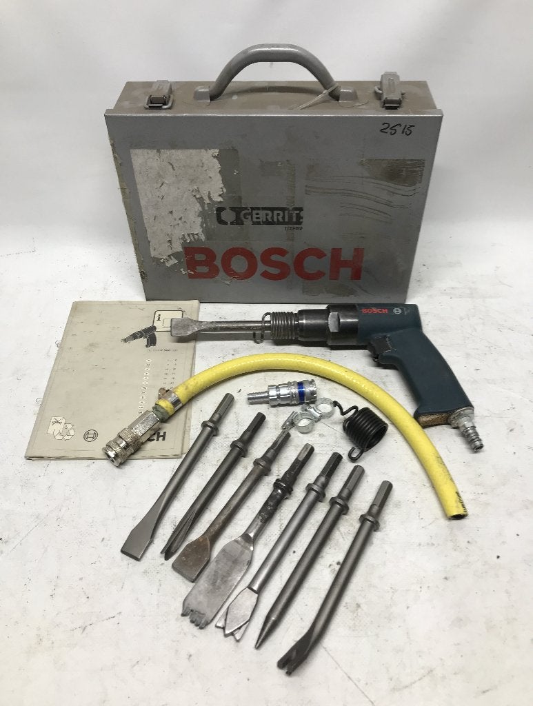 Pneumatische hamer, Bosch en Stanley, div toebehoren, Ophalen of Verzenden, Gebruikt, Overige typen, Bosch