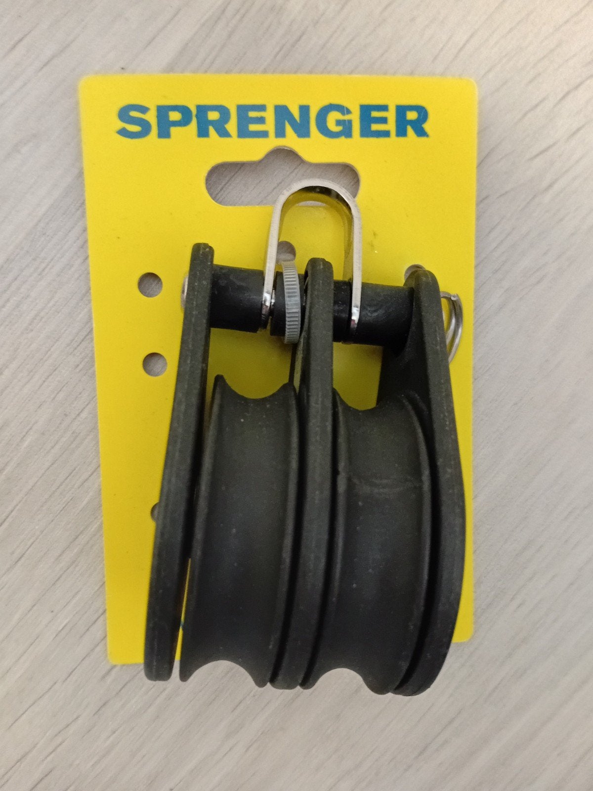 Sprenger dubbelschijfsblok vaste beugel 12mm, Ophalen of Verzenden, Nieuw, Lijn of Blok
