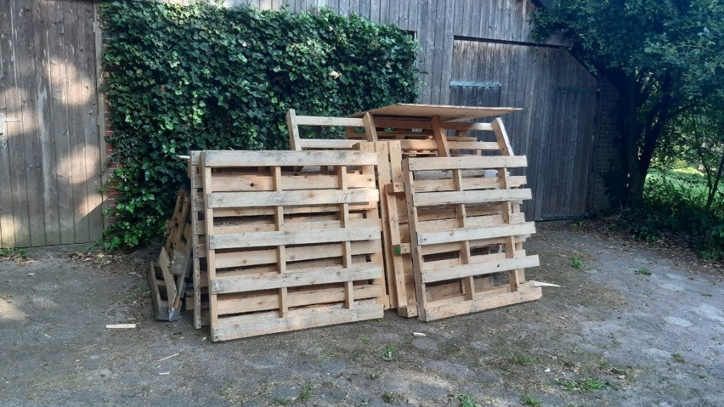 Pallets GRATIS, Ophalen, Overige houtsoorten, Minder dan 200 cm, Pallet