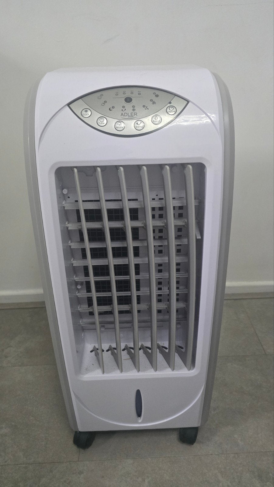 ADLER Mobiele Airco/Luchtkoeler - Wit/Grijs, Witgoed en Apparatuur, Airco's, Ophalen, Gebruikt, Minder dan 60 m³, Timer