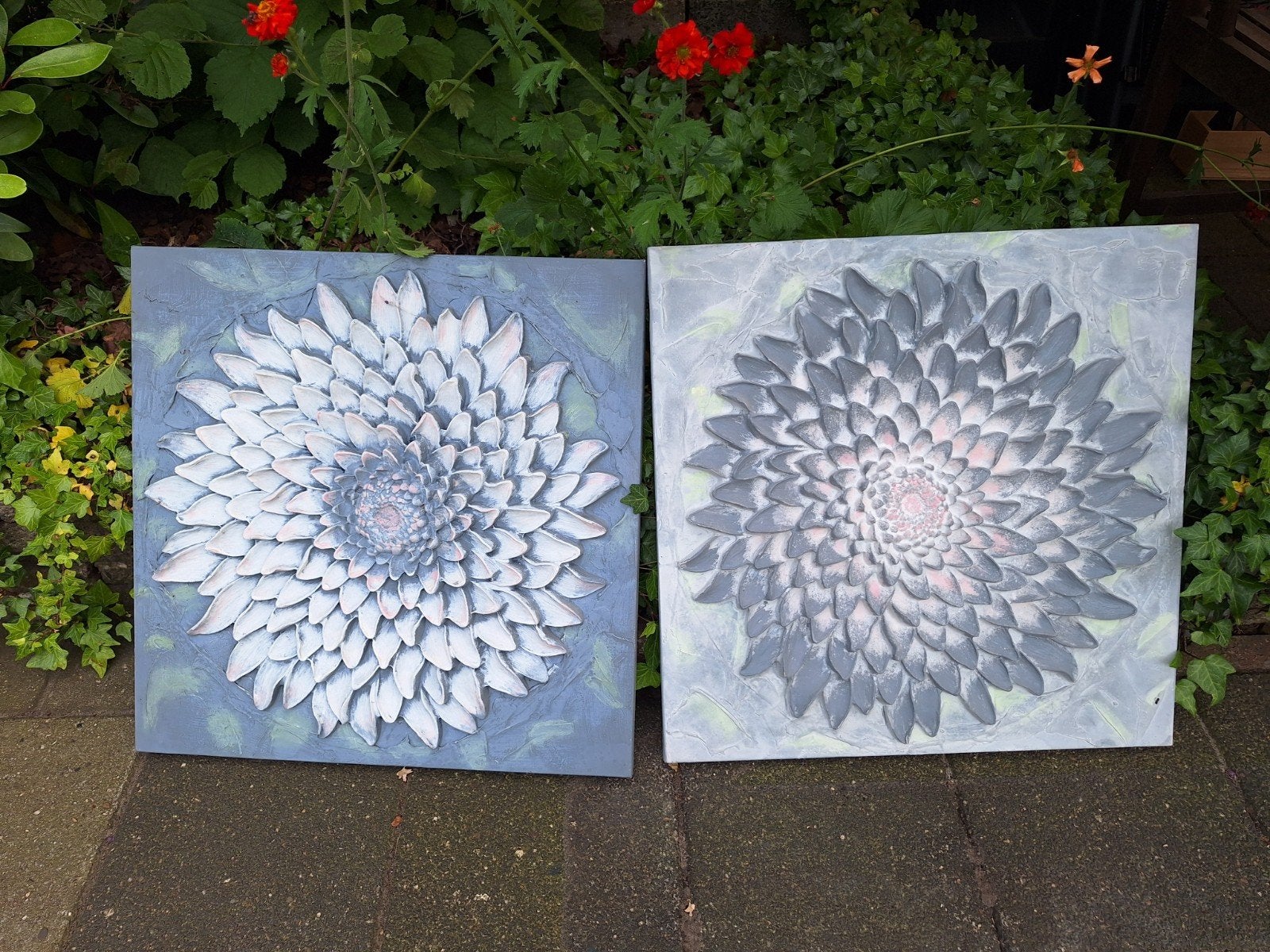 2 mooie schilderijen, Tuin en Terras, Ophalen