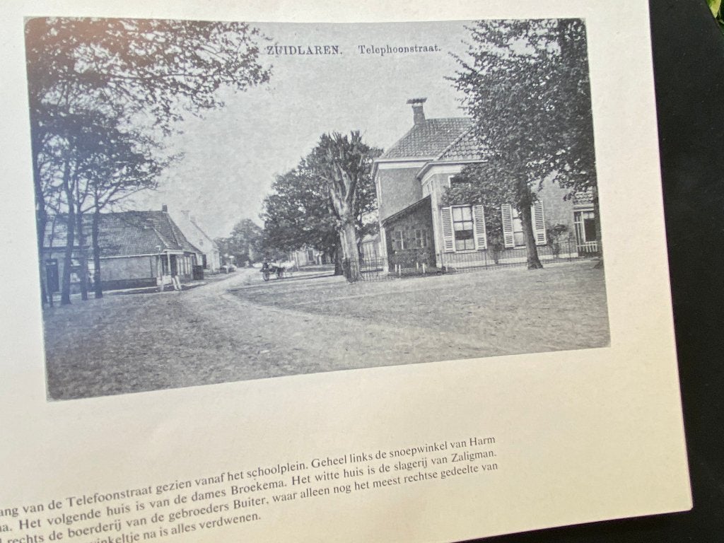 Zuidlaren in oude ansichten (originele uitgave 1971), Ophalen of Verzenden, 20e eeuw of later, Gelezen