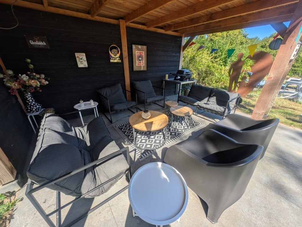 Fonteyn Loungeset Rust compleet, uitstekende staat!, Ophalen, 6 zitplaatsen, Aluminium, Zo goed als nieuw