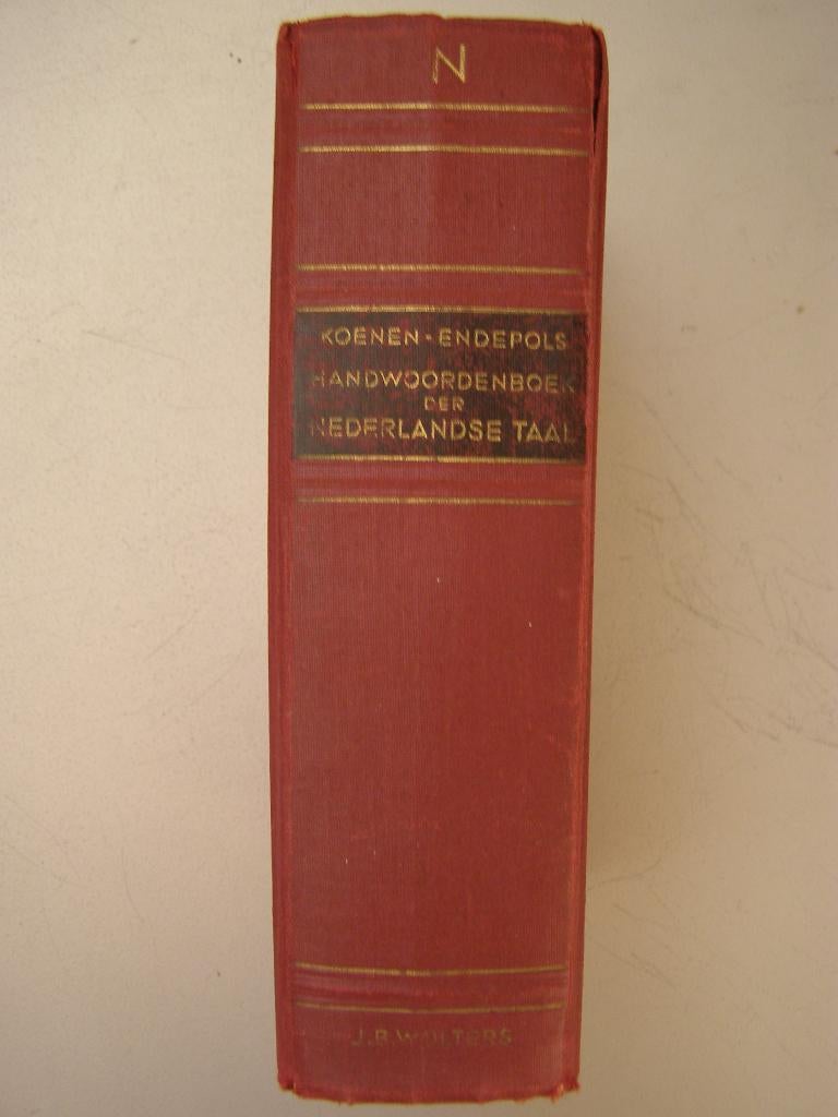 Koenen–Endepols, Handwoordenboek der Nederlandse Taal, 1960, Boeken, Woordenboeken, Gelezen, Koenen of Wolters, Nederlands, Ophalen of Verzenden