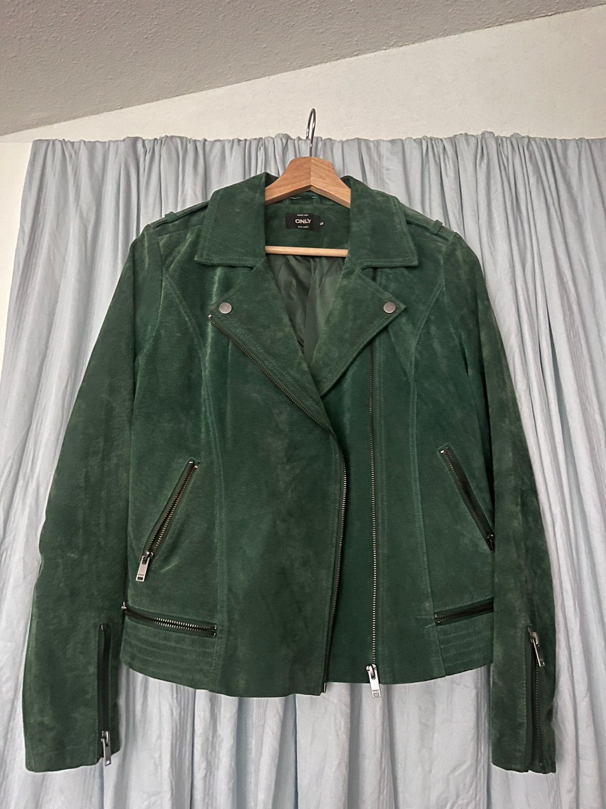 Bikerjas suede flesgroen maat 38 vero moda, Ophalen of Verzenden, Nieuw, Maat 38/40 (M), Groen