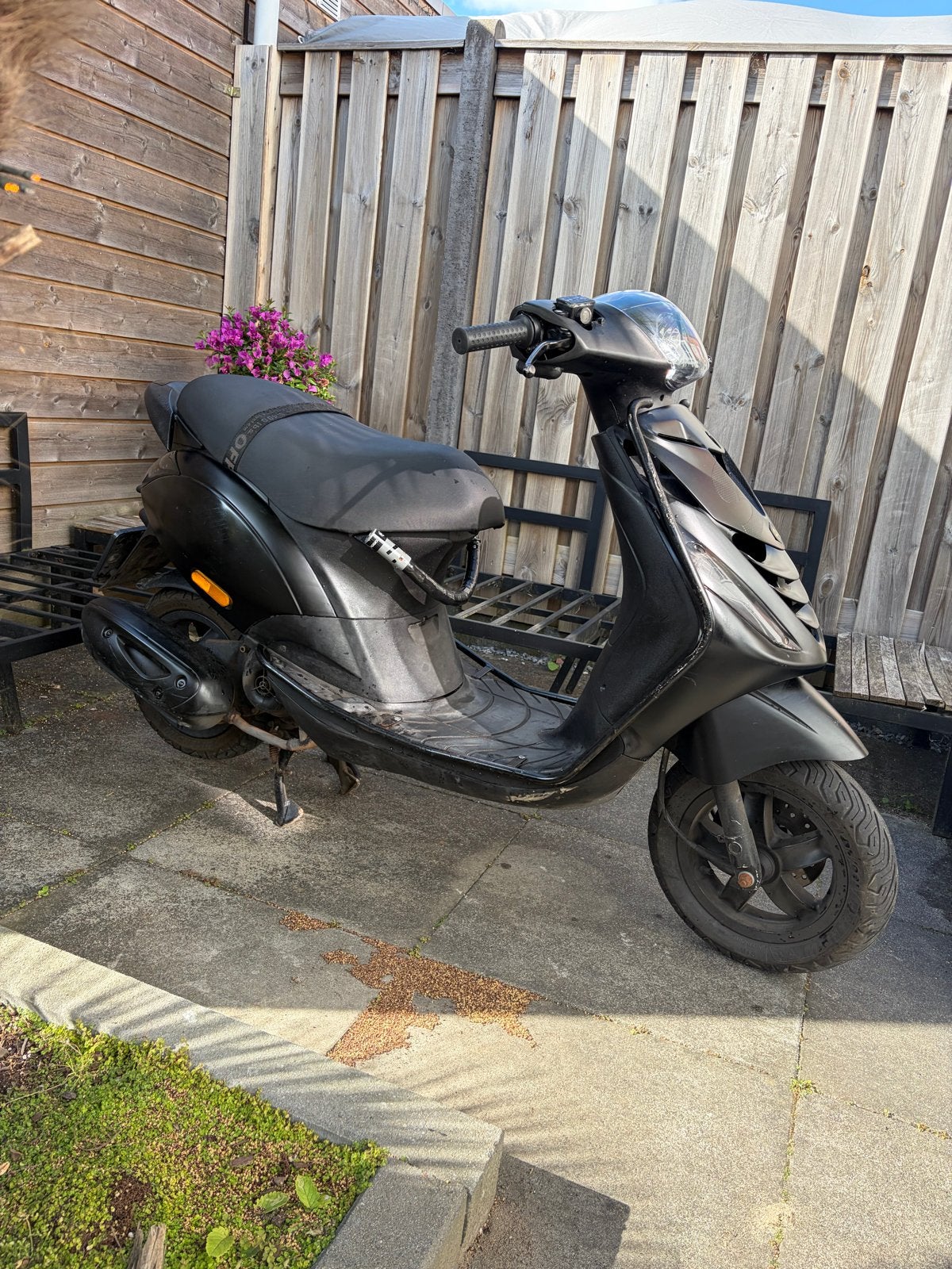 Piaggio Zip 4-takt iget - Mat Zwart - Malossi ECU, Ophalen, Gebruikt, Benzine, Zip