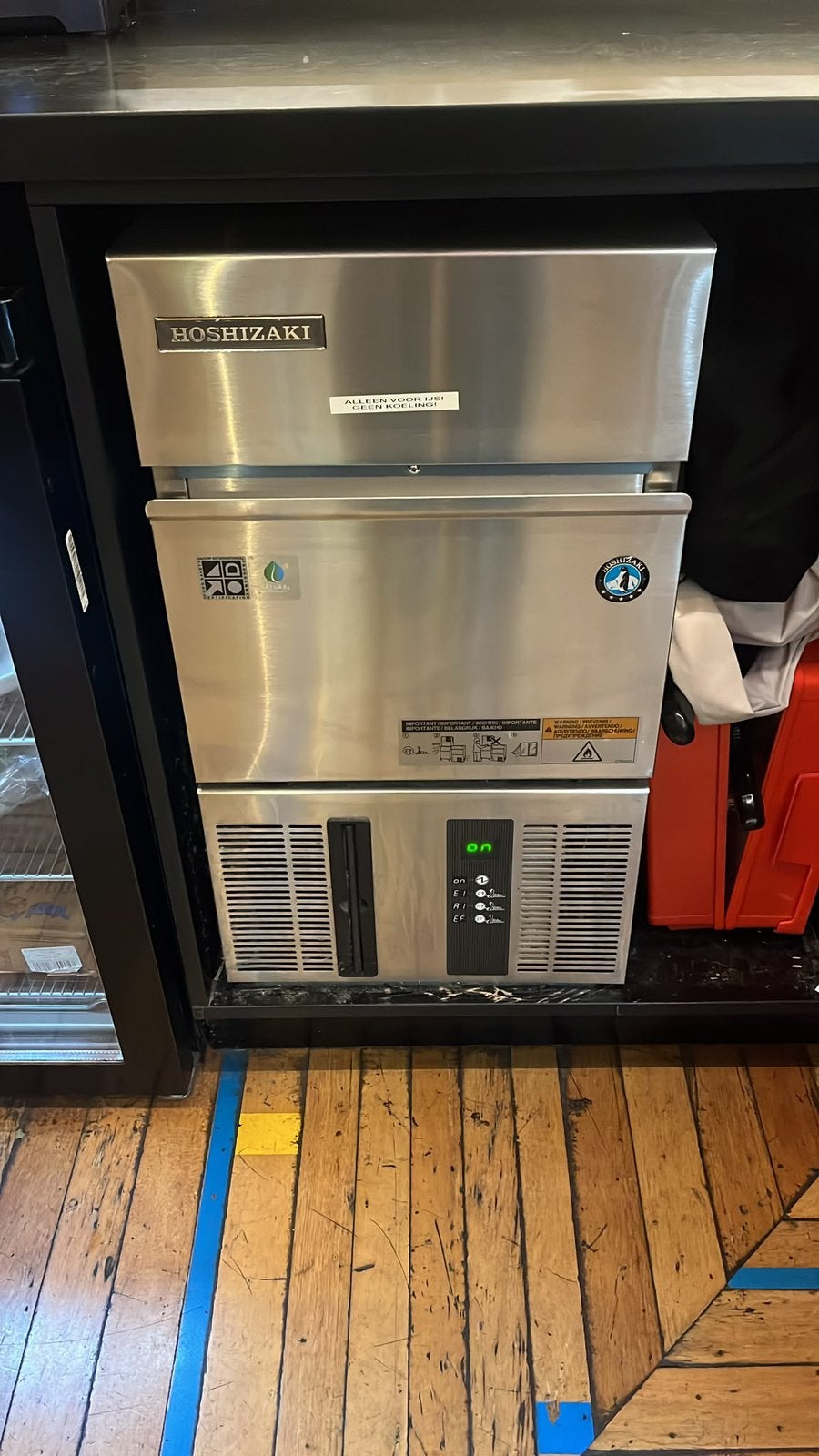Hoshizaki professionele ijsblokjesmachine – 4 jaar oud, Ophalen
