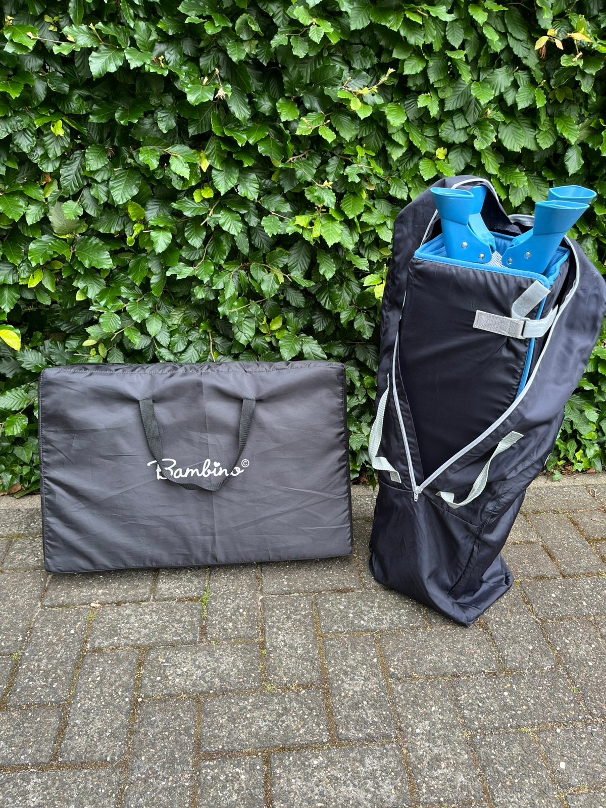 Campingbed inclusief matras, Ophalen, Gebruikt, Reisbedje