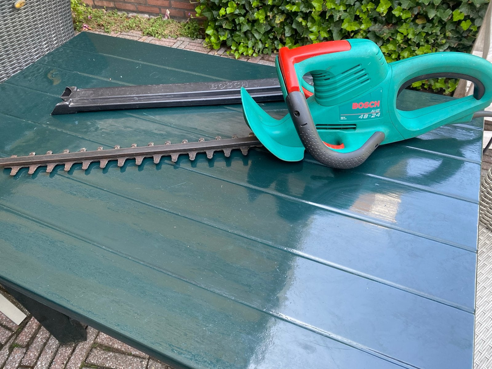 Bosch AHS 48-24 heggenschaar, Ophalen of Verzenden, Gebruikt, Overige soorten