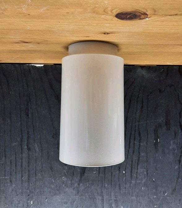 Ikea plafondlamp type t210 jaar 1985,lees de beschrijving, Ophalen of Verzenden, Zo goed als nieuw, Metaal