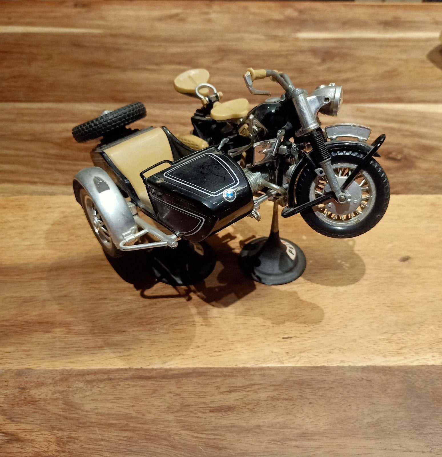 Polistil BMW R75 met zijspan, Ophalen of Verzenden, Gebruikt, Motor