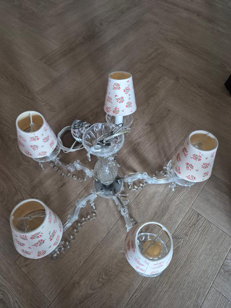 Kroonluchter, Ophalen, Zo goed als nieuw, Minder dan 50 cm
