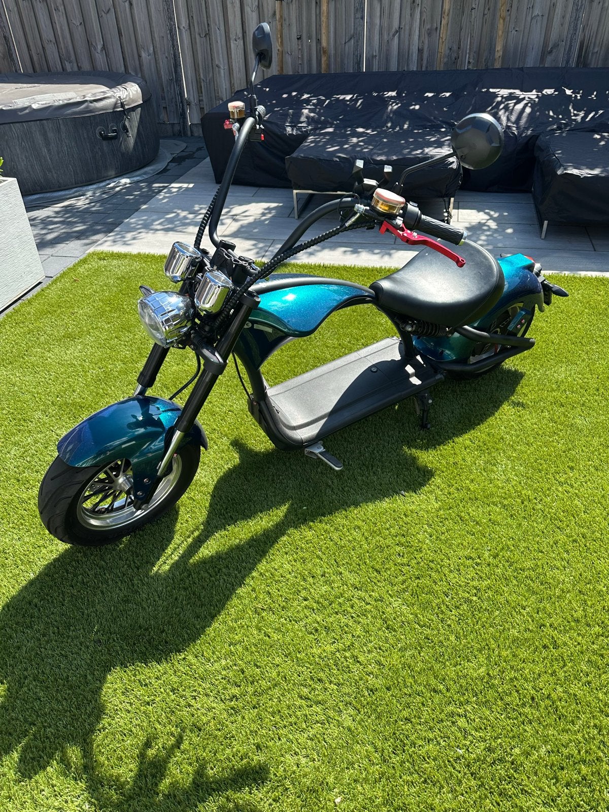 Mangosteen M1 E-chopper - Zo goed als nieuw, 55 km/u, Ophalen, Zo goed als nieuw, Overige merken
