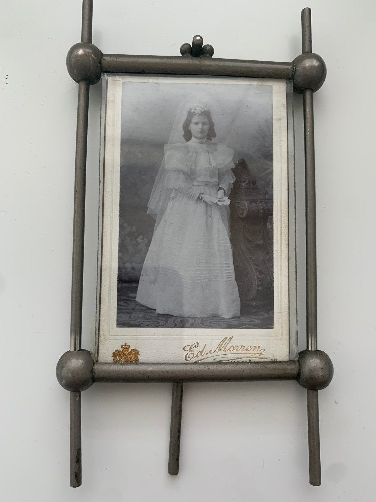antiek fotolijstje, Ophalen of Verzenden