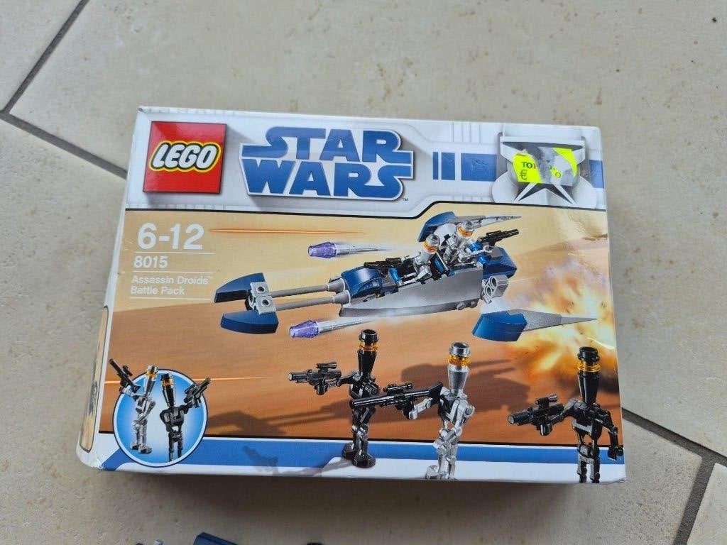 Star Wars 8015 assassin droids battlepack met doos en boekje, Ophalen, Gebruikt, Star Wars, Lego