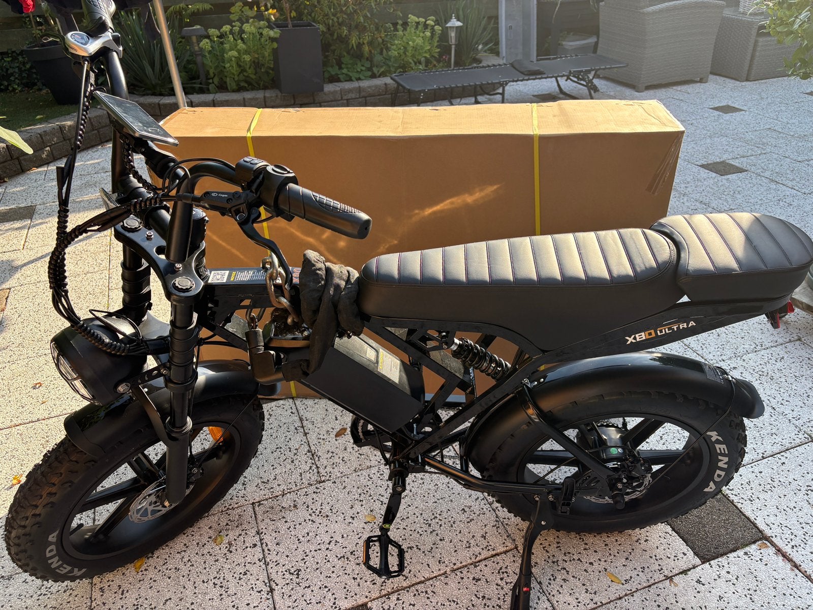 Fatbike x80 ultra, Ophalen, Zo goed als nieuw