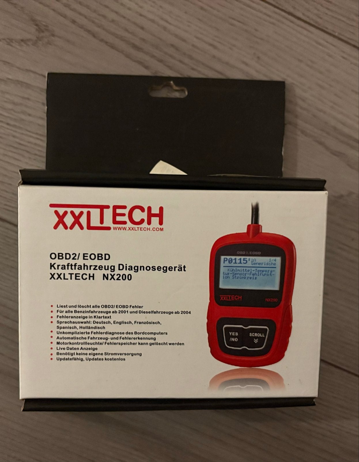 XXLTECH NX200 OBD2/EOBD Diagnoseapparaat, Ophalen of Verzenden