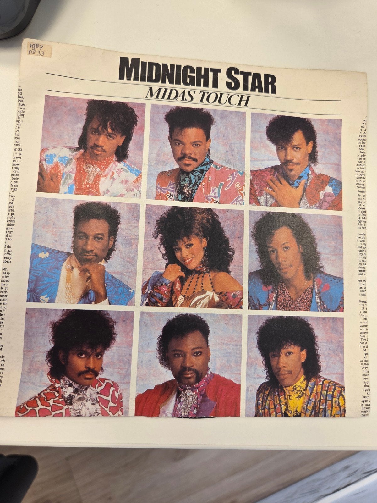Midnight Star Midas touch 7 inch singel vinyl, Ophalen of Verzenden