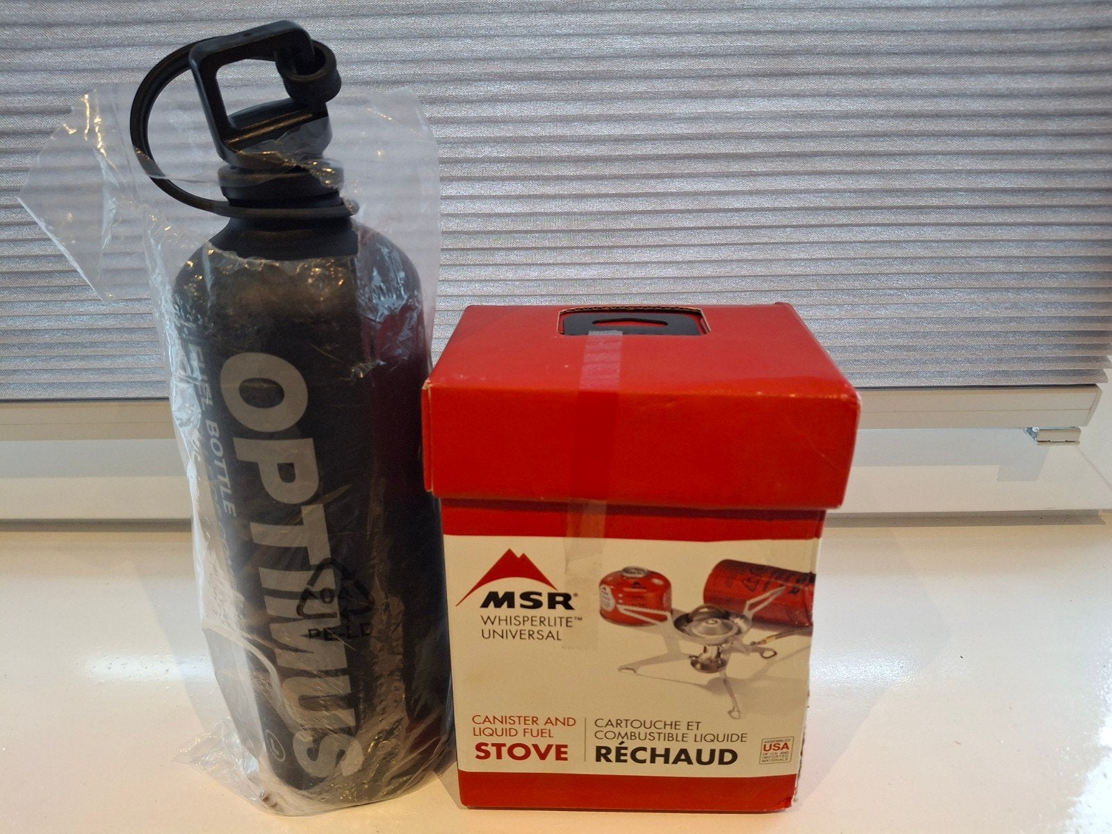 MSR Whisperlite Universal Brander met Optimus Brandstoffles, Ophalen of Verzenden, Nieuw
